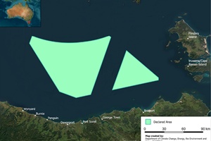 Australia declares offshore renewable energy area in Bass Strait
