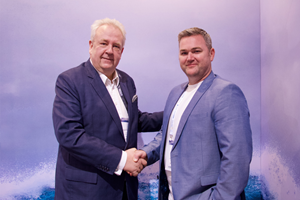 L R Seafront Group AS Board Member Thomas Granfeldt jr and Interocean CCO Alex Clark