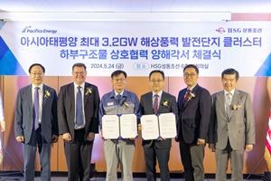 Pacifico Energy Korea and HSG Sungdong Shipbuilding Partner for Jindo offshore wind project Pacifico Energy Korea and HSG Sungdong Shipbuilding Partner for Jindo offshore wind project