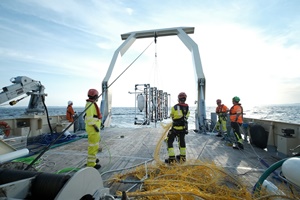 The Manta Ray G1 measuring system detects boulders in the seafloor Frank S. Bauer 300 200