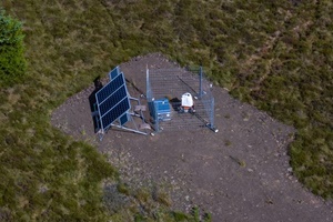 ZX 300 wind Lidar deployed at Wilson Renewables Bankend Rig III Wind Farm