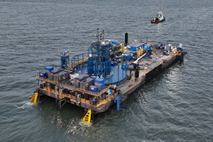 Crowley Cable Lay Barge AMO