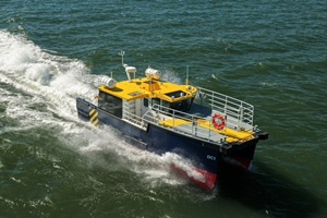 Derecktor Shipyards delivers new crew vessel for USA offshore work