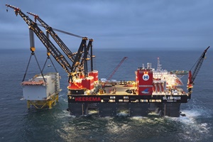 Dogger Bank C completes HVDC offshore substation platform installation