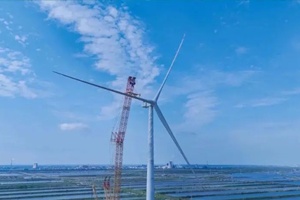 Dongfang installs 26 MW offshore wind turbine at Dongying test base