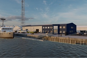 Inch Cape Offshore Wind Farm starts construction of OM base at Montrose Port