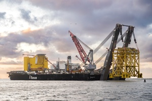 Lankhorst supplies heavy lift slings for Allseas jacket installation