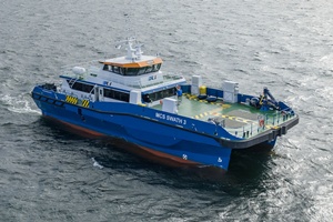 MCS SWATH 3 on seatrials in Baltic Sea Copyright Työvene OY Kasper Dudzik 002