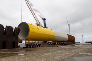 Mammoet supports Nordseecluster A and Thor offshore wind projects