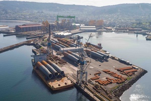 Navantia Seanergies shipyard in Fene A Coruña