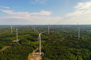 Swedish wind farm July 2025